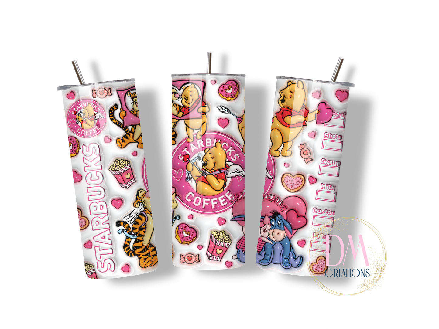 Vaso termico 3D Starbucks Winnie